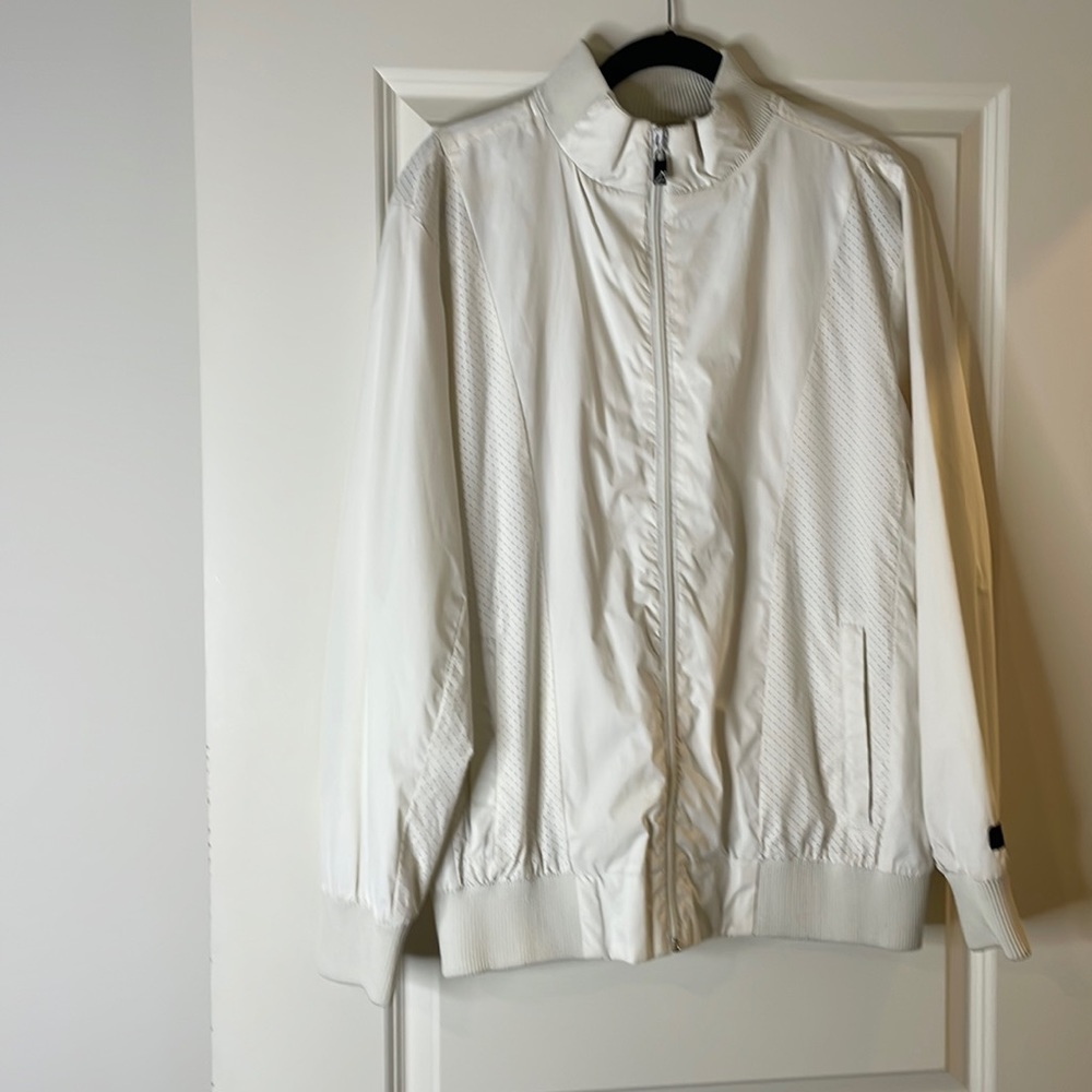 Large white Astar dirtbiker wind breaker